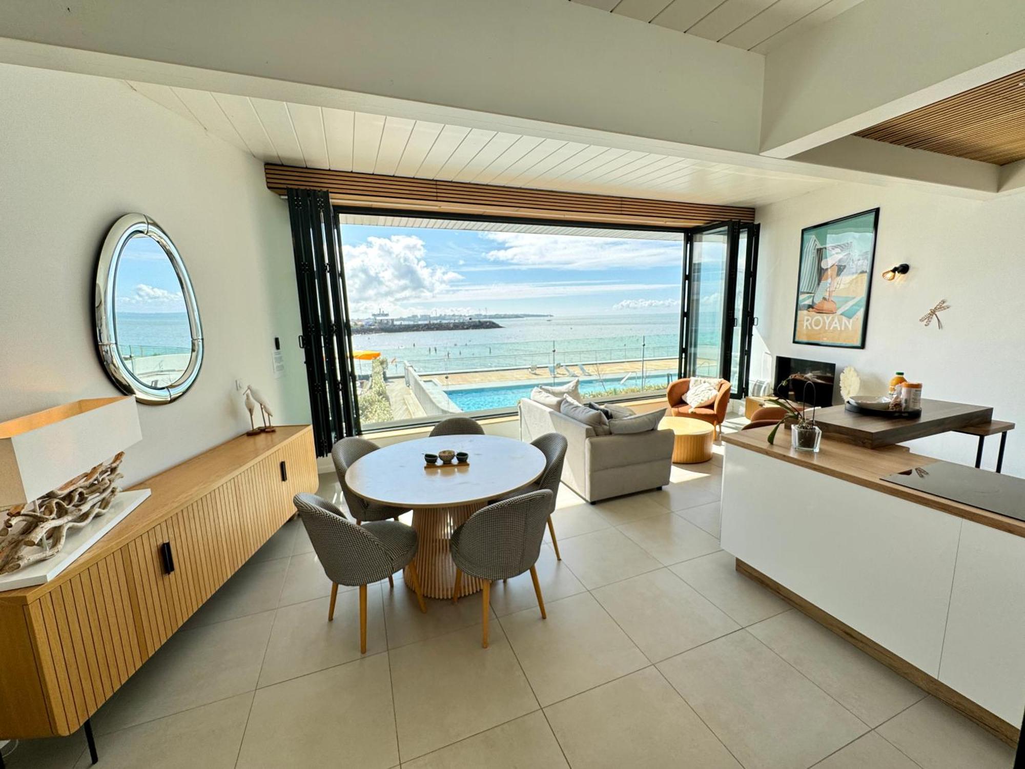 Ferienwohnung Le Sunrise - Panorama Sur L'Estuaire Royan Exterior foto